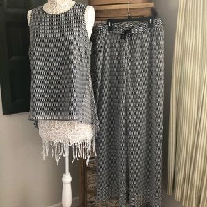 Katherine Barclay Montreal Shirt and Pant Outfit